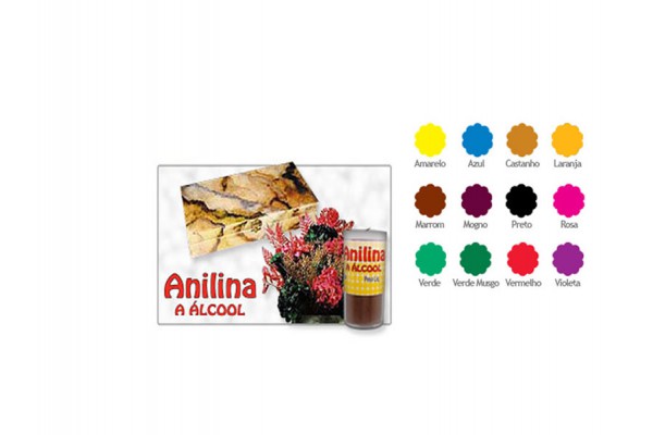 ANILINA A ALCOOL VERDE 6,0G GLITTER 